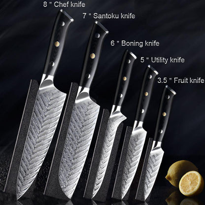 Hand Forged VG10 67 Layers Damascus Steel Chef Knives