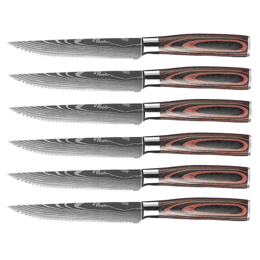 High Carbon Stainless Steel Steak Knife Set