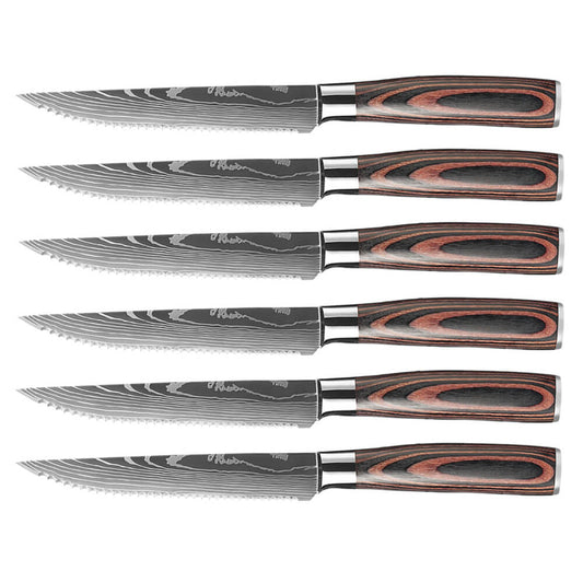 High Carbon Stainless Steel Steak Knife Set