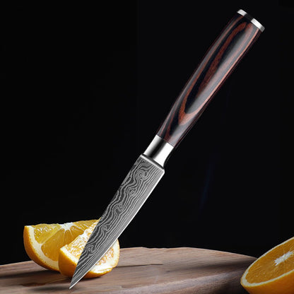 7 Pieces Stainless Steel Kitchen Knife Set