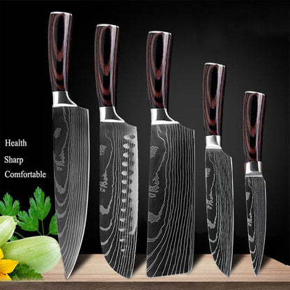 Kitchen Knife Set, Japanese Chef Knives