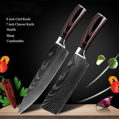 Kitchen Knife Set, Japanese Chef Knives