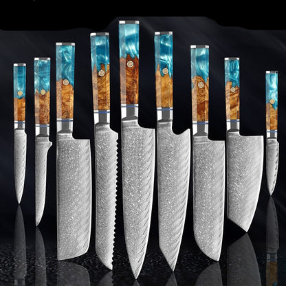 Kitchen Knives 67 Layers Damascus Japanese Style Sharp Blade Chef Knife