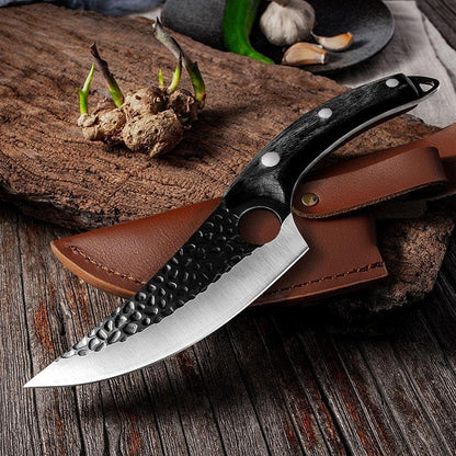 Hand Forged Kitchen Boning Knife - Outdoor Hunting Survival Knife