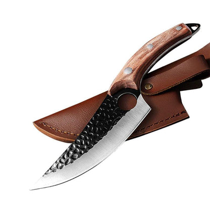 Hand Forged Kitchen Boning Knife - Outdoor Hunting Survival Knife