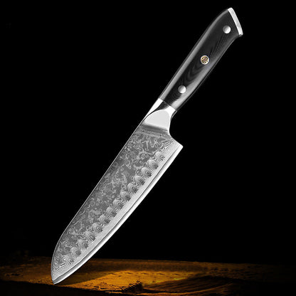 Professional Damascus Kitchen Knife Set