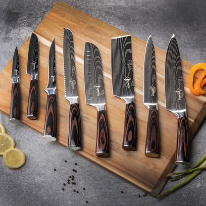 "Imperial" 16-Piece Japanese Knife Block Set