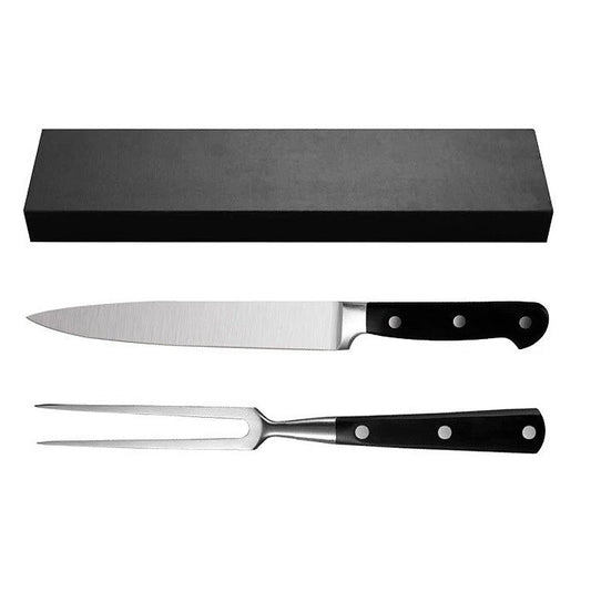 Stainless Steel BBQ Knife Fork Set