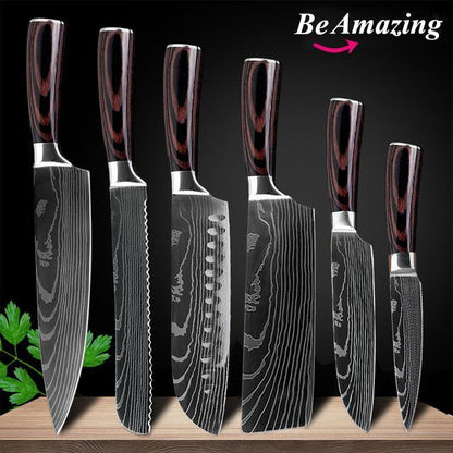 Kitchen Knife Set, Japanese Chef Knives