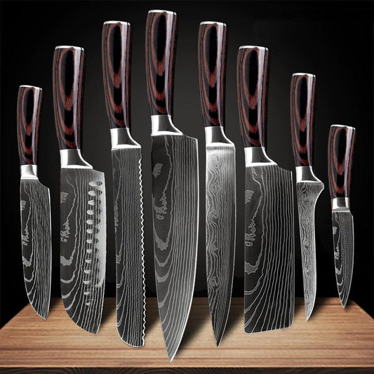 Kitchen Knife Set, Japanese Chef Knives