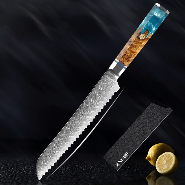 Kitchen Knives 67 Layers Damascus Japanese Style Sharp Blade Chef Knife