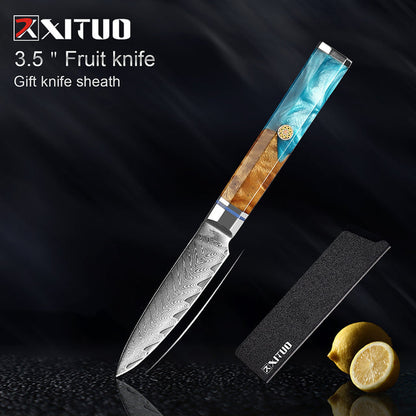 Kitchen Knives 67 Layers Damascus Japanese Style Sharp Blade Chef Knife