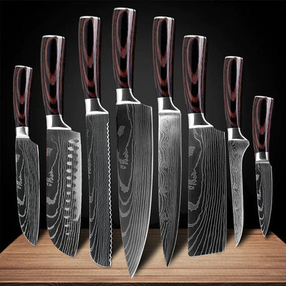 Professional Japanese Stainless Steel Kitchen knives